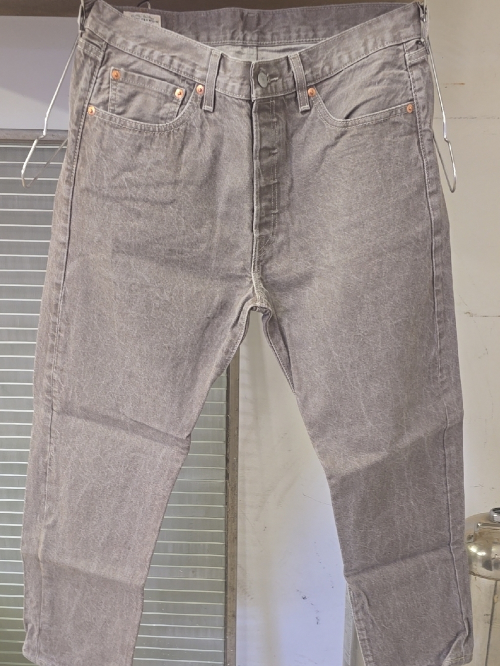 Levi's 501 Premium - Fresh Line Jeans - Men's 33x32 - Beige - NWOT